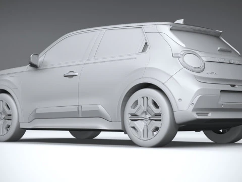 Nissan Micra EV 2026 3D Model