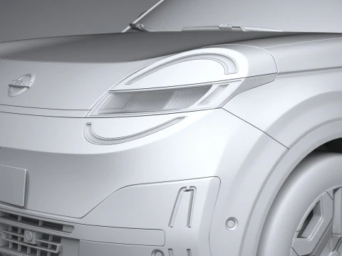 Nissan Micra EV 2026 3D Model