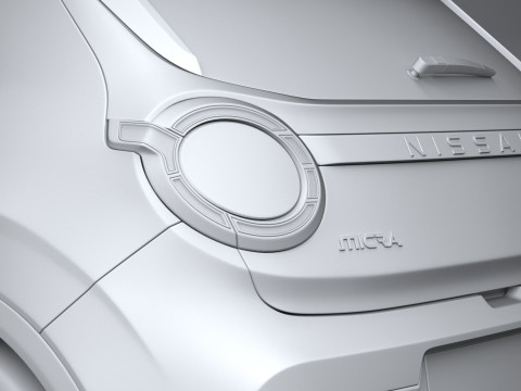 Nissan Micra EV 2026 Modelo 3D