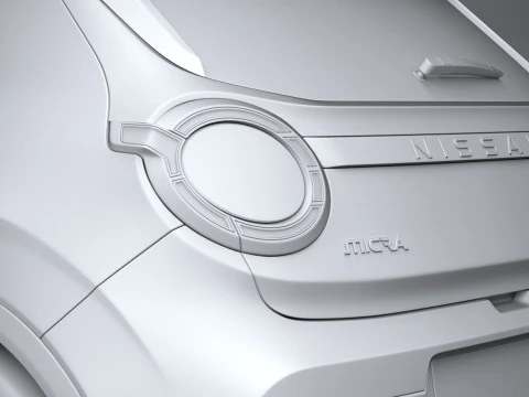 Nissan Micra EV 2026 3D Model