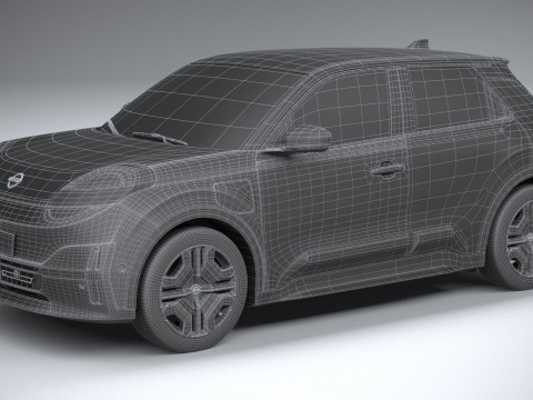 Nissan Micra EV 2026 Modelo 3D