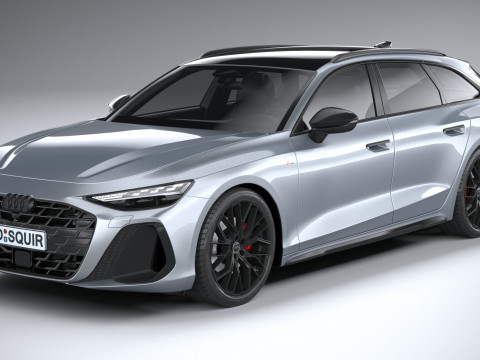 Audi A6 Avant S-line 2026 Modelo 3D