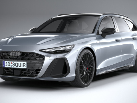 Audi A6 Avant S-line 2026 Modelo 3D