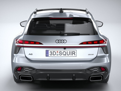 Audi A6 Avant S-line 2026 Modelo 3D