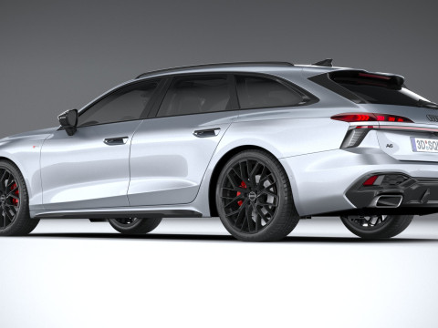 Audi A6 Avant S-line 2026 Modelo 3D