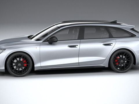 Audi A6 Avant S-line 2026 Modelo 3D