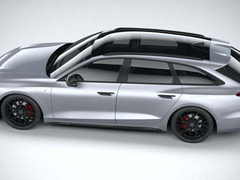 Audi A6 Avant S-line 2026 Modelo 3D