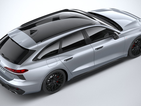 Audi A6 Avant S-line 2026 Modelo 3D