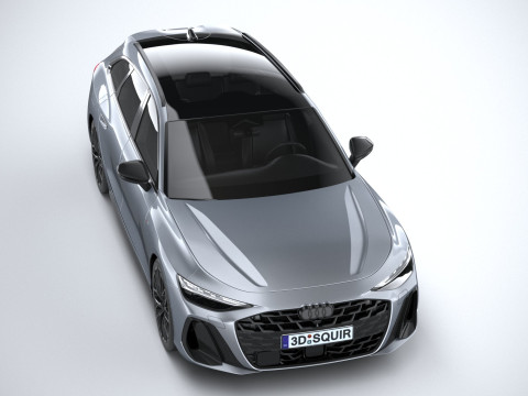 Audi A6 Avant S-line 2026 Modelo 3D