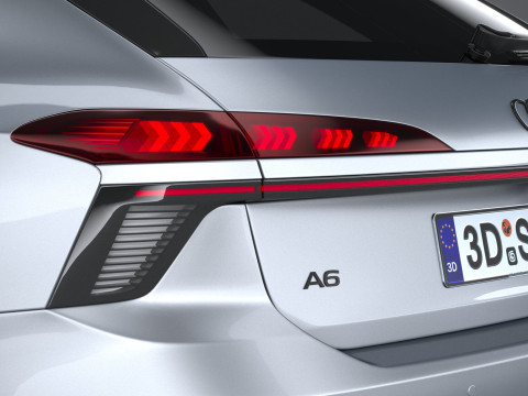 Audi A6 Avant S-line 2026 Modelo 3D