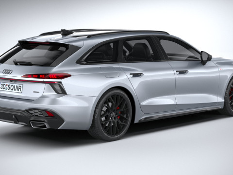 Audi A6 Avant S-line 2026 Modelo 3D