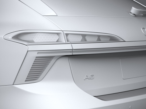Audi A6 Avant S-line 2026 Modelo 3D