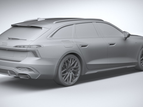Audi A6 Avant S-line 2026 Modelo 3D