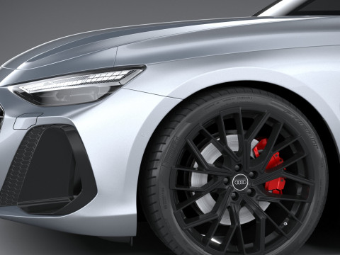 Audi A6 Sedan S-line 2026 Model 3D