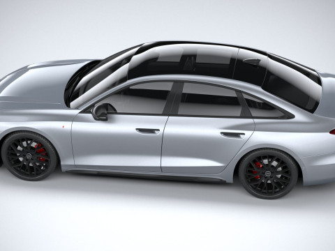 Audi A6 Sedan S-line 2026 Model 3D