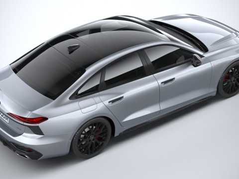 Audi A6 Sedan S-line 2026 Model 3D