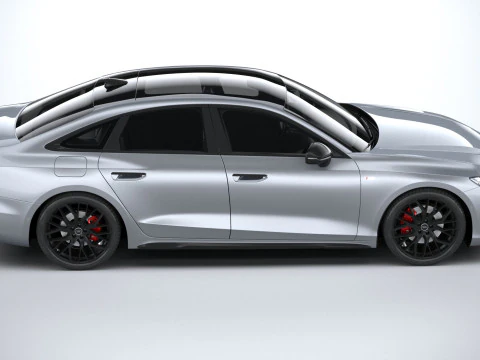Audi A6 Sedan S-line 2026 3D Model