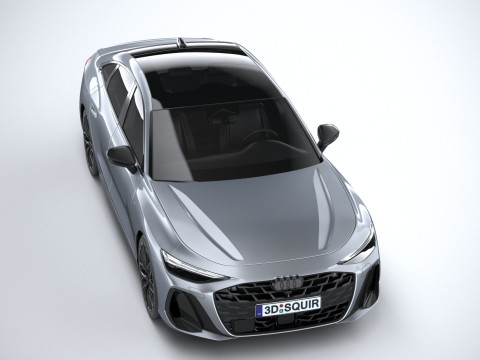 Audi A6 Sedan S-line 2026 Model 3D
