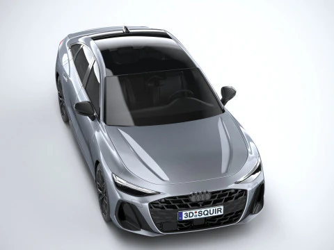 Audi A6 Sedan S-line 2026 3D Model