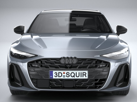 Audi A6 Sedan S-line 2026 Model 3D