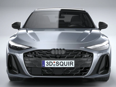 Audi A6 Sedan S-line 2026 3D Model