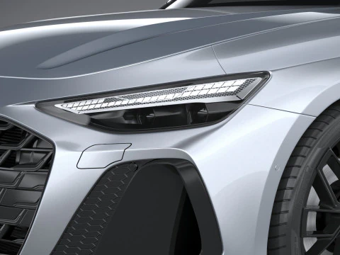 Audi A6 Sedan S-line 2026 3D Model