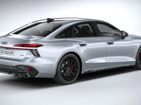Audi A6 Sedan S-line 2026 3D Model