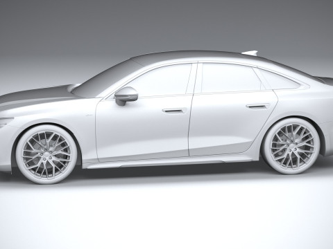 Audi A6 Sedan S-line 2026 Model 3D