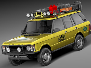 Range Rover Camel Trophy 1981-1993 Modèle 3D