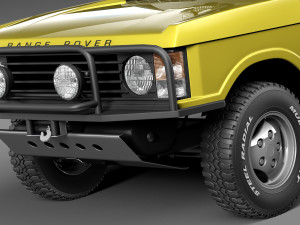 Range Rover Camel Trophy 1981-1993 3D Model