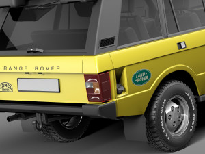 Range Rover Camel Trophy 1981-1993 3D Model