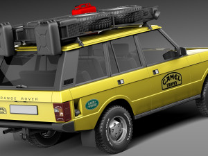 Range Rover Camel Trophy 1981-1993 3D Model