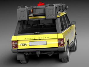 Range Rover Camel Trophy 1981-1993 3D Model