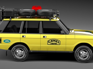 Range Rover Camel Trophy 1981-1993 3D Model