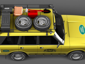 Range Rover Camel Trophy 1981-1993 3D Model