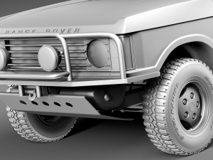 Range Rover Camel Trophy 1981-1993 3D Model