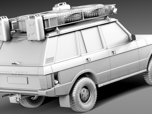 Range Rover Camel Trophy 1981-1993 3D Model