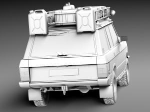 Range Rover Camel Trophy 1981-1993 3D Model