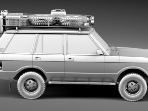 Range Rover Camel Trophy 1981-1993 3D Model