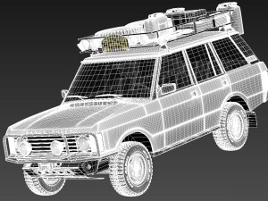 Range Rover Camel Trophy 1981-1993 3D Model