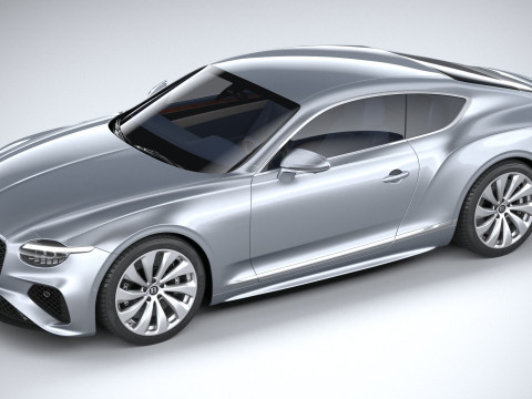 Bentley Continental GT 2026 3D Model