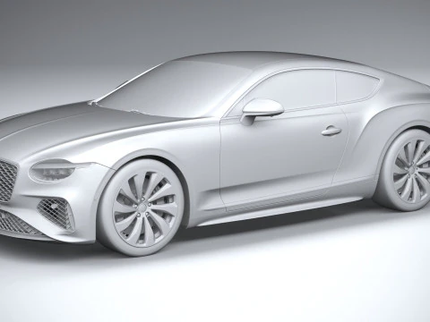 Bentley Continental GT 2026 3D Model