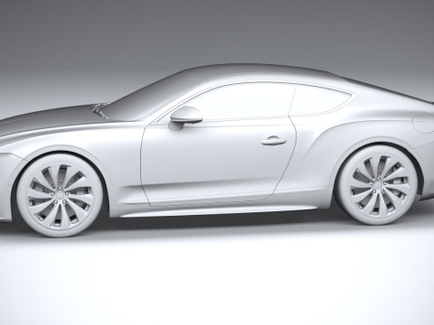 Bentley Continental GT 2026 3D Model