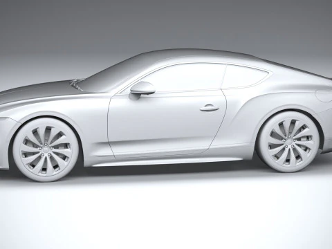 Bentley Continental GT 2026 3D Model