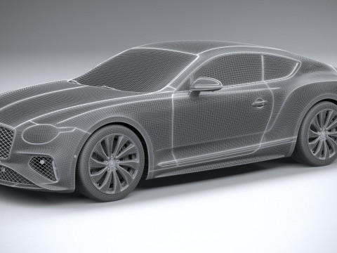 Bentley Continental GT 2026 3D Model