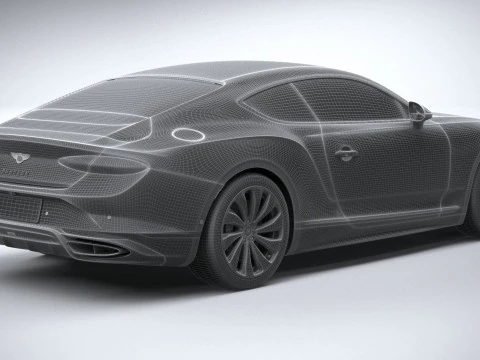 Bentley Continental GT 2026 3D Model
