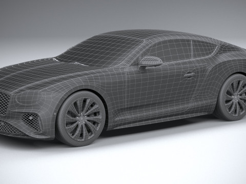 Bentley Continental GT 2026 3D Model