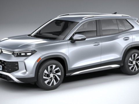 Volkswagen Tiguan 2026 3D-Modell