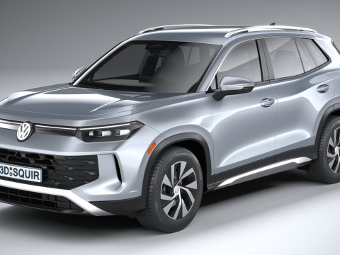 Volkswagen Tiguan 2026 3D Модель