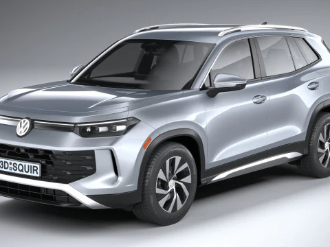 Volkswagen Tiguan 2026 3D Model